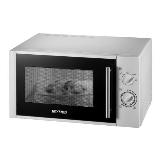 SEVERIN MW 7873 Gebruiksaanwijzing
