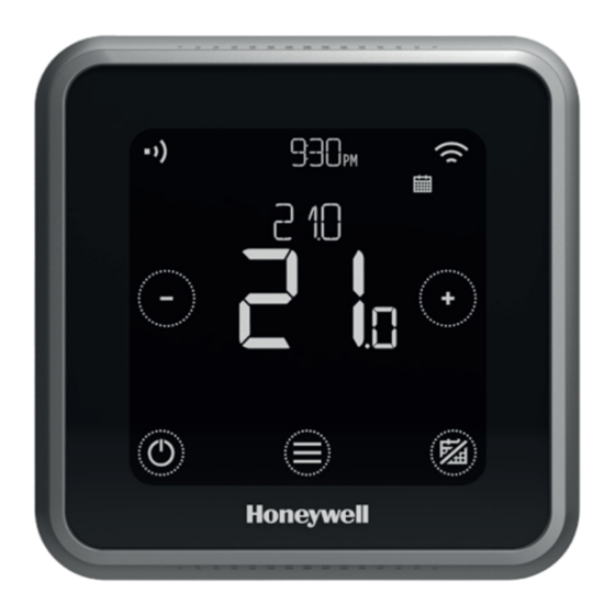 Honeywell Lyric T6 Smart Installatiehandleiding