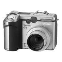 Canon PowerShot G6 Gebruikershandleiding