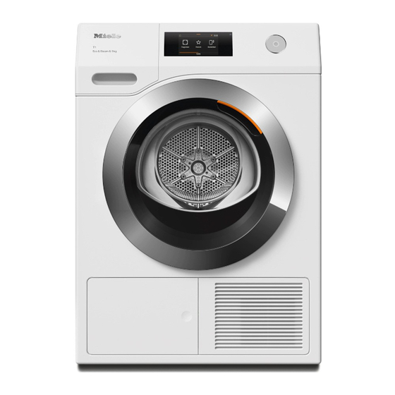 Miele TCL 790 WP Gebruiksaanwijzing