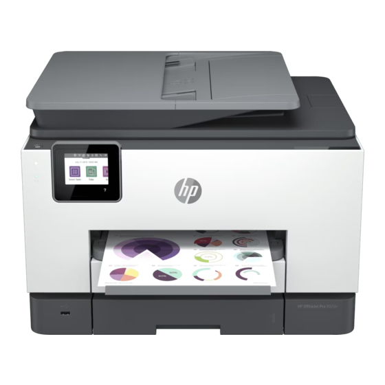 HP OfficeJet Pro 9020e Series Gebruikershandleiding