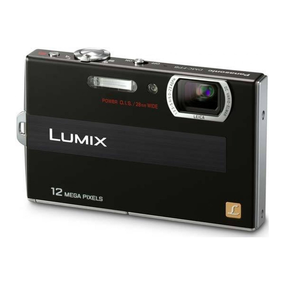 Panasonic Lumix DMC-FP8 Beknopte Gebruiksaanwijzing