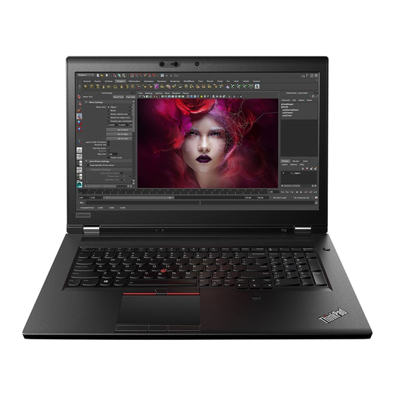 Lenovo ThinkPad P72 Gebruikershandleiding