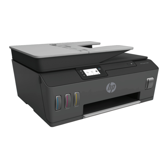 HP Smart Tank Plus 650 Series Gebruikershandleiding