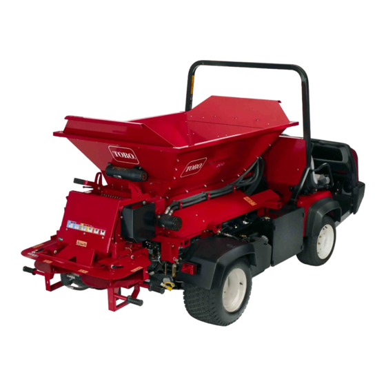 Toro ProPass-200 Topdresser Installatie-Instructie