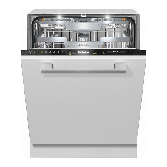 Miele G7560 Gebruiksaanwijzing