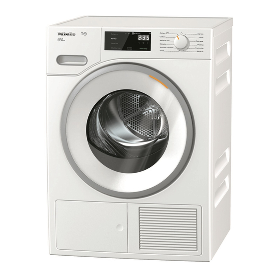 Miele TWF 620 WP Gebruiksaanwijzing