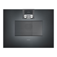 Gaggenau BM 485 Gebruikershandleiding