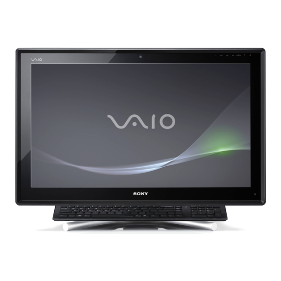 Sony Vaio VPCL2 Series Gebruikershandleiding