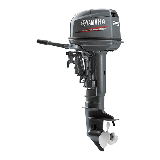 Yamaha 25B Series Gebruikershandleiding