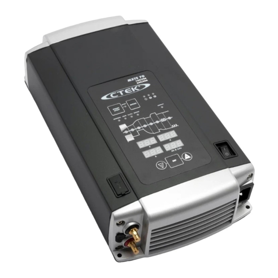 CTEK MXTS 70 Gebruikershandleiding