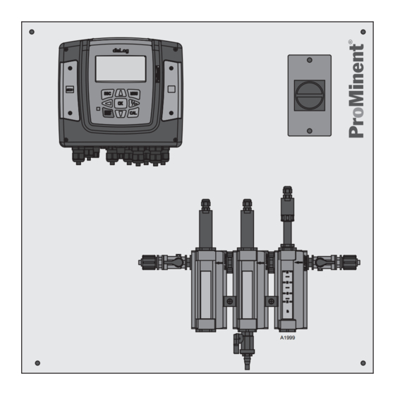 ProMinent DULCOTROL DWCa Montage- En Gebruikershandleiding