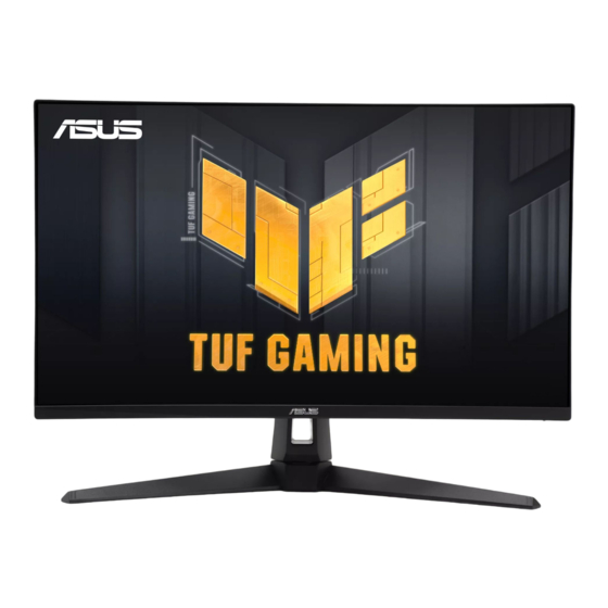 ASus VG27AQM1A Series Gebruikershandleiding