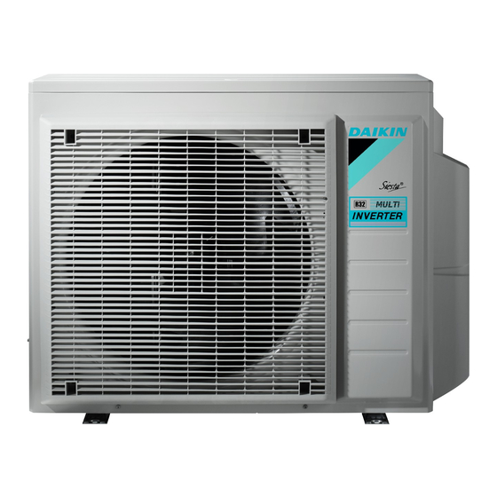 Daikin 3AMXM52N2V1B9 Uitgebreide Handleiding Voor De Installateur