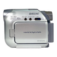 Sony HandyCam DCR-HC22E Bedieningshandleiding