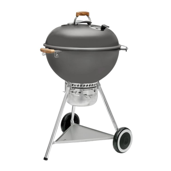 Weber 70th anniversary edition Kettle Gebruikershandleiding