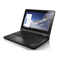 Lenovo ThinkPad 11e 3rd Gen Gebruikershandleiding