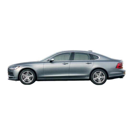 Volvo S90 2017 Gebruikershandleiding