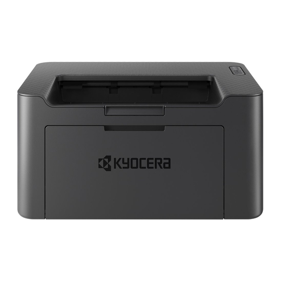 Kyocera PA2001w Gebruikershandleiding