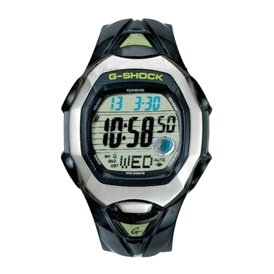 Casio 2463 Gebruiksaanwijzing