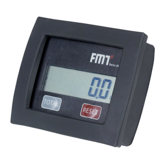 FMT Swiss AG Vetmeter Gebruikershandleiding