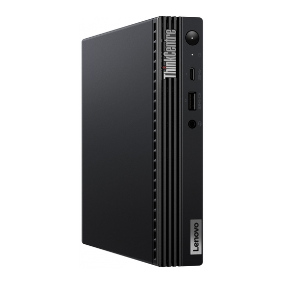 Lenovo ThinkCentre M75q Gen 2 Gebruikershandleiding