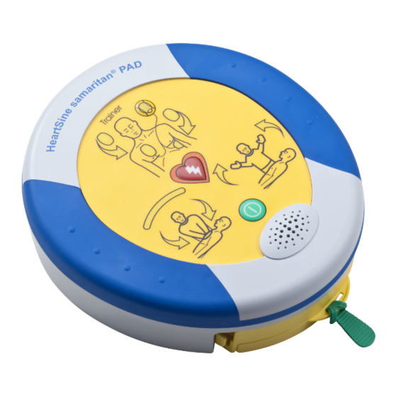 HeartSine samaritan PAD 500P Gebruikershandleiding