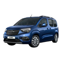 Opel combo 2019 Gebruikershandleiding