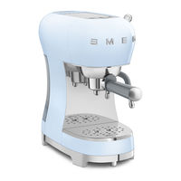 Smeg ECF02 Gebruikershandleiding