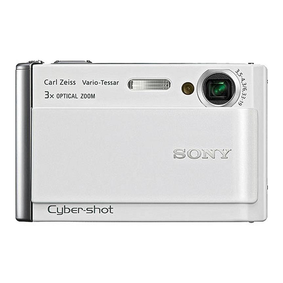 Sony Cyber-shot DSC-T70 Handboek