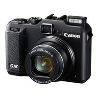 Canon PowerShot G15 Gebruikershandleiding