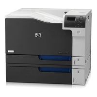 HP Color LaserJet CP5520xh Gebruikershandleiding