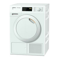 Miele TDB 110 WP Gebruiksaanwijzing