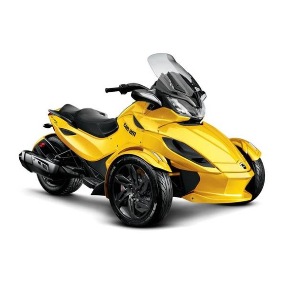 Can-Am SPYDER F3 Roadster 2017 Series Gebruikershandleiding