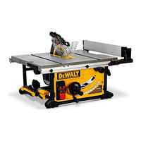 Dewalt DWE7491 Gebruikershandleiding
