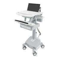 Ergotron StyleView SV44 Telemedicine Cart Handleiding