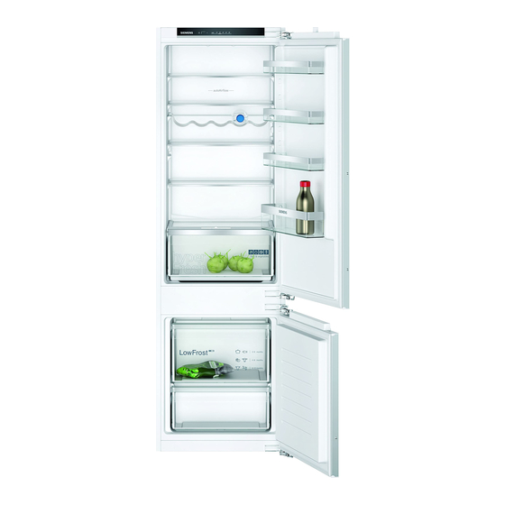 Siemens KI V Series Gebruiksaanwijzing