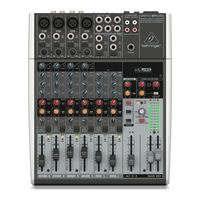 Behringer XENYX 1204 Gebruiksaanwijzing