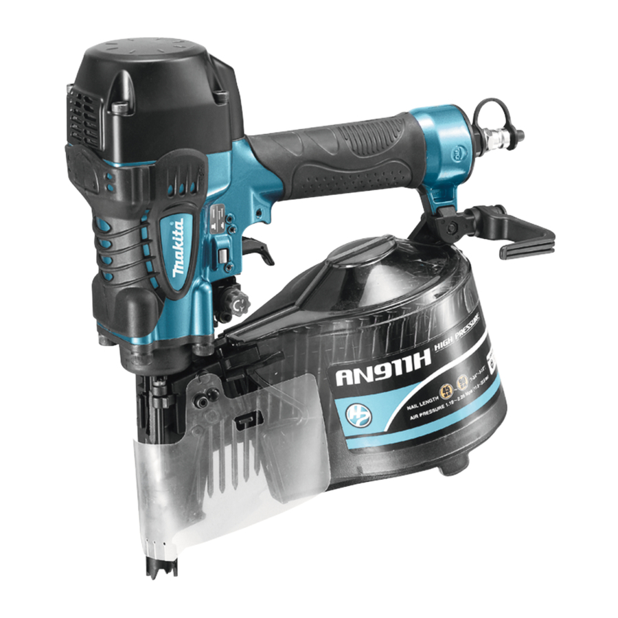 Makita AN911H - Handleiding constructienagelpistool