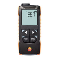 TESTO 0560 0925 Gebruiksaanwijzing