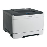 Lexmark CS310n Gebruikershandleiding