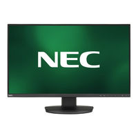 NEC MultiSync EA271Q Gebruikershandleiding