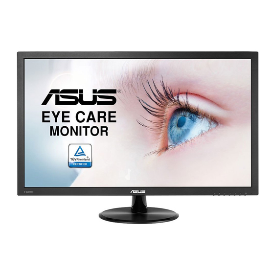 ASus VP247 Gebruikershandleiding