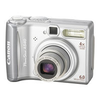 Canon PowerShot A540 Uitgebreide Gebruikershandleiding