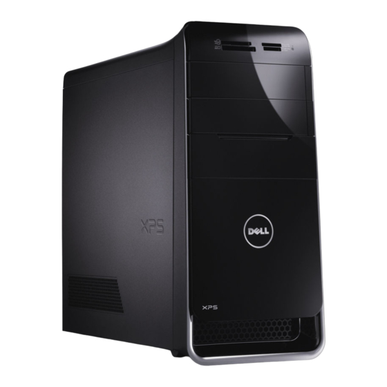 Dell XPS 8300 Onderhoudshandleiding