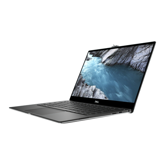 Dell XPS 9380 Onderhoudshandleiding