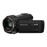 Panasonic HC-V787 Gebruiksaanwijzing