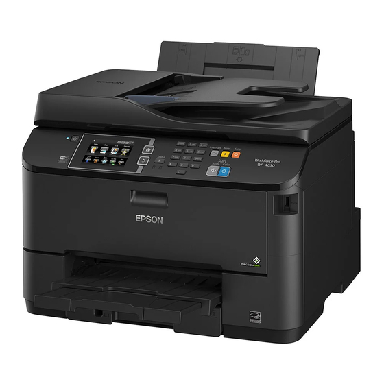 Epson WF-4630 Series Hardware Installatiehandleiding