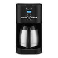 Cuisinart DCC-1170 Series Gebruikershandleiding