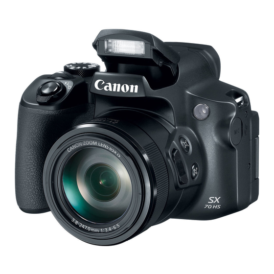 Canon PowerShot SX70 HS Uitgebreide Gebruikshandleiding